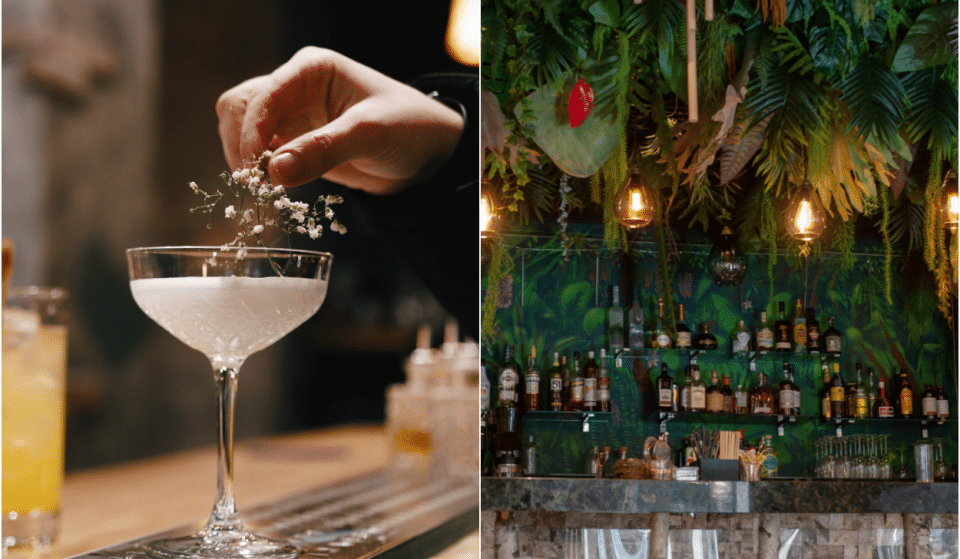 Des cocktails avec shooter offert dans l’incroyable bar tropical Boema à Lyon !
