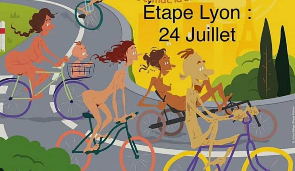 Insolite : Venez faire du vélo tout nu au parc de la Tête d’Or