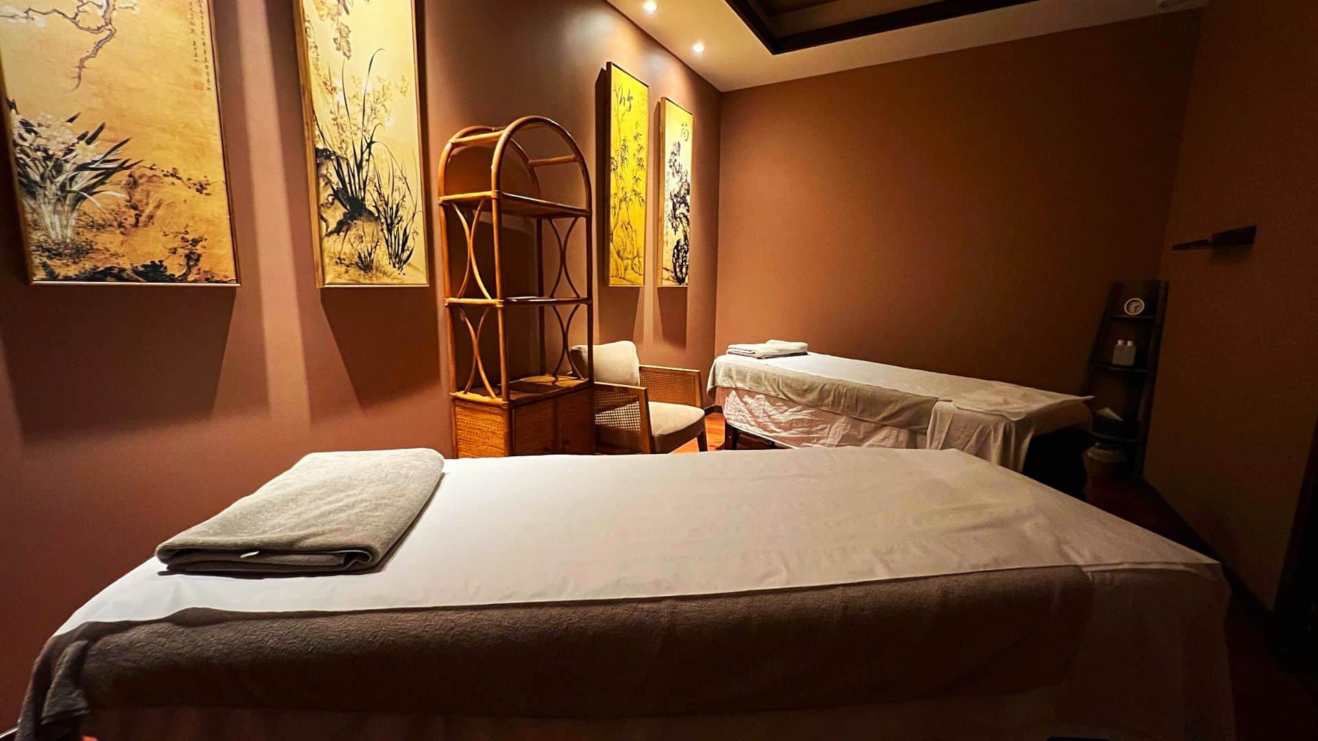 Cabine double de l'institut de massage la Maison du Tui Na