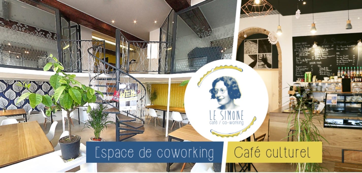 Café Coworking à Lyon, Le Simone
