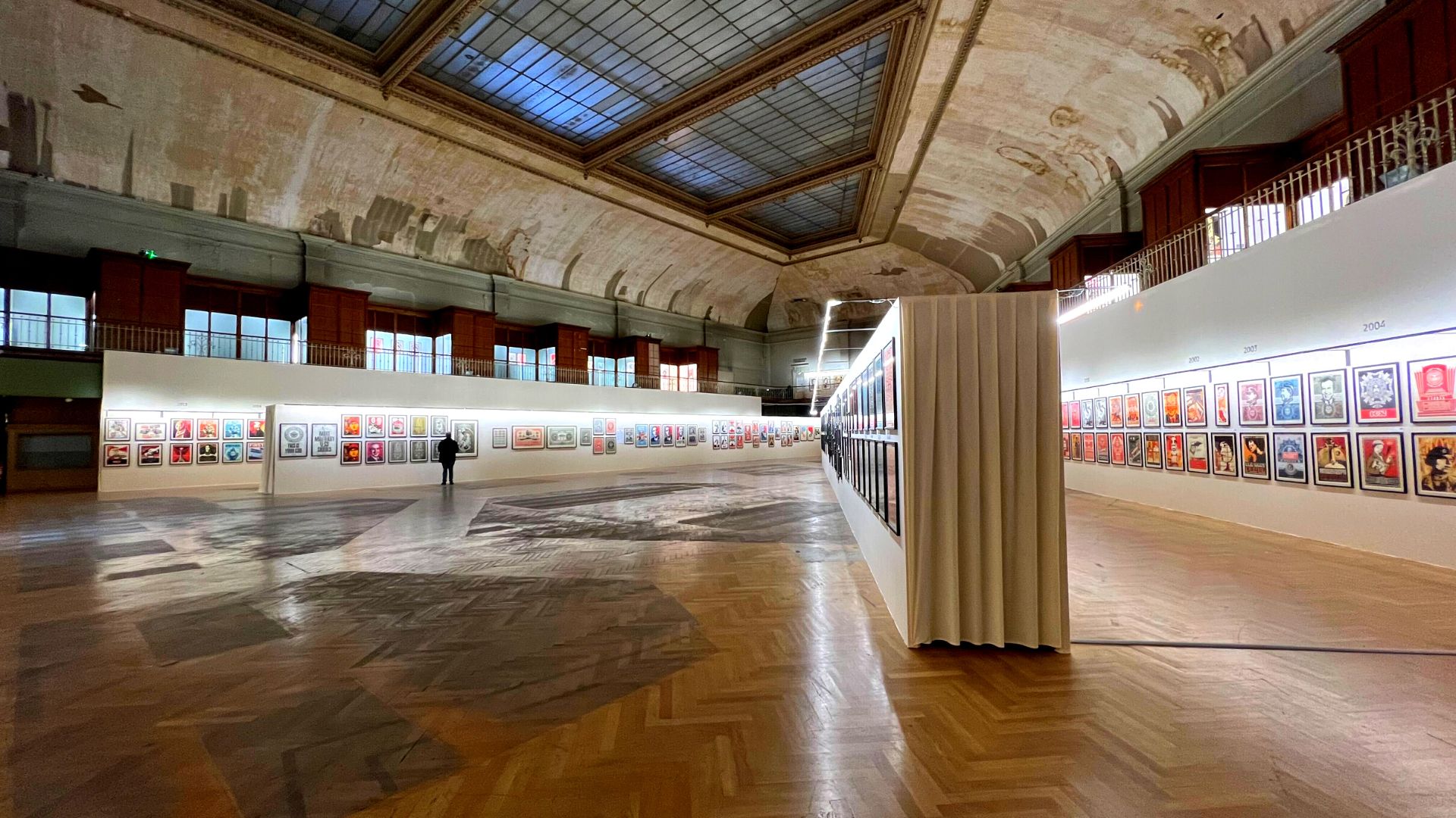 Oeuvres de Shepard Fairey exposées à Lyon au Musée Guimet